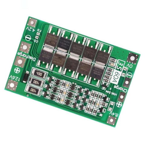 Lithium Battery Charger Protection Module (BMS) 3S 60A 12.6V – 18650/26650 Lithium Ion Li-Polymer Battery Balance PCB Board