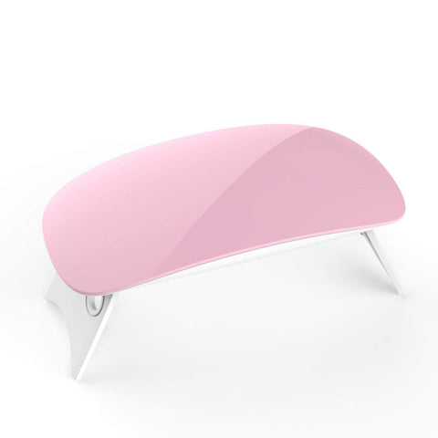 6W Mini Sun Nail Dryer UV Gel Polish Cur ing Nails 6PCs LeD Lamp Dryer Portable USB Light Dryer Manicur e Machine Nail art Tool
