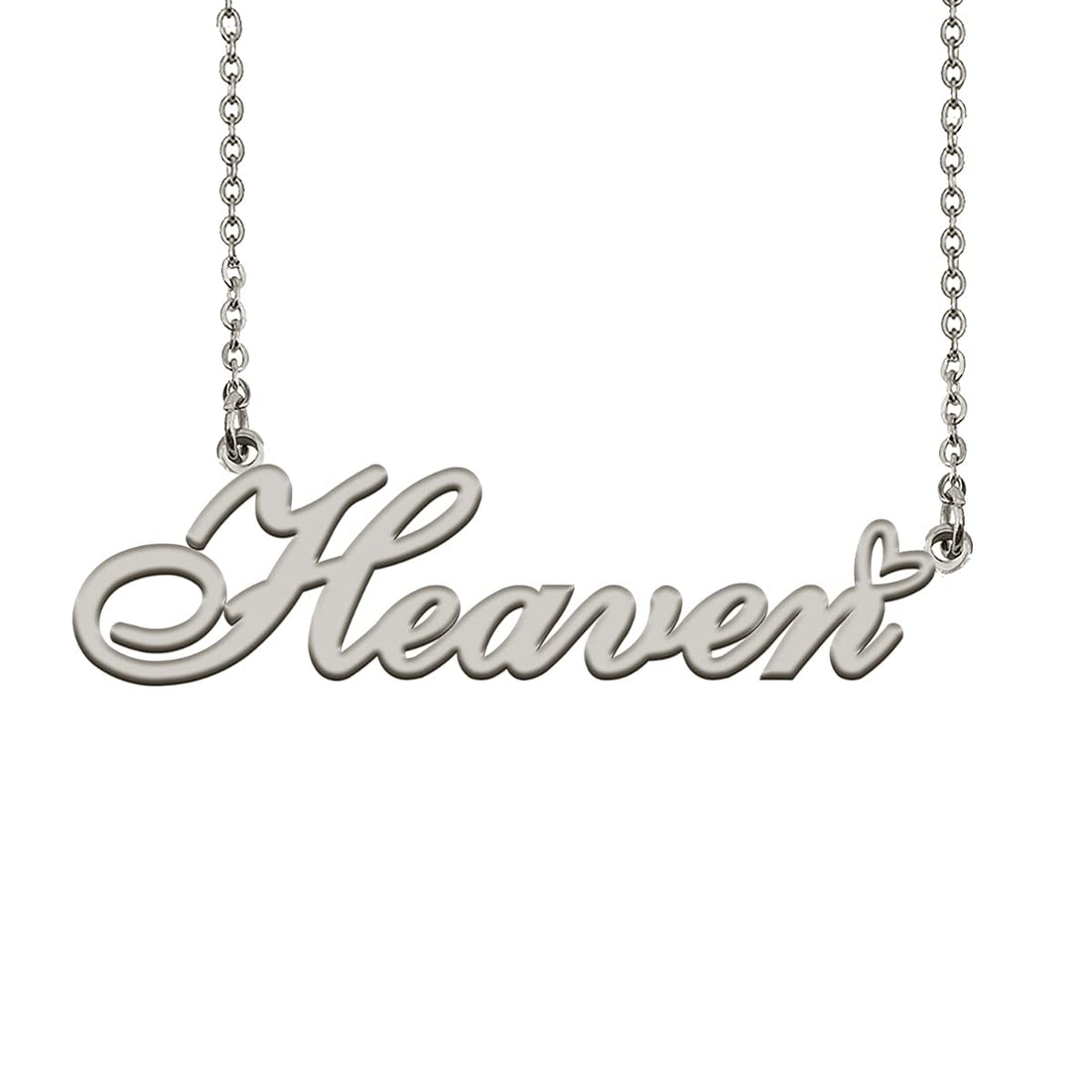 HUAN XUN Customized Custom Made Any Name Necklace for Women in Gold Silver