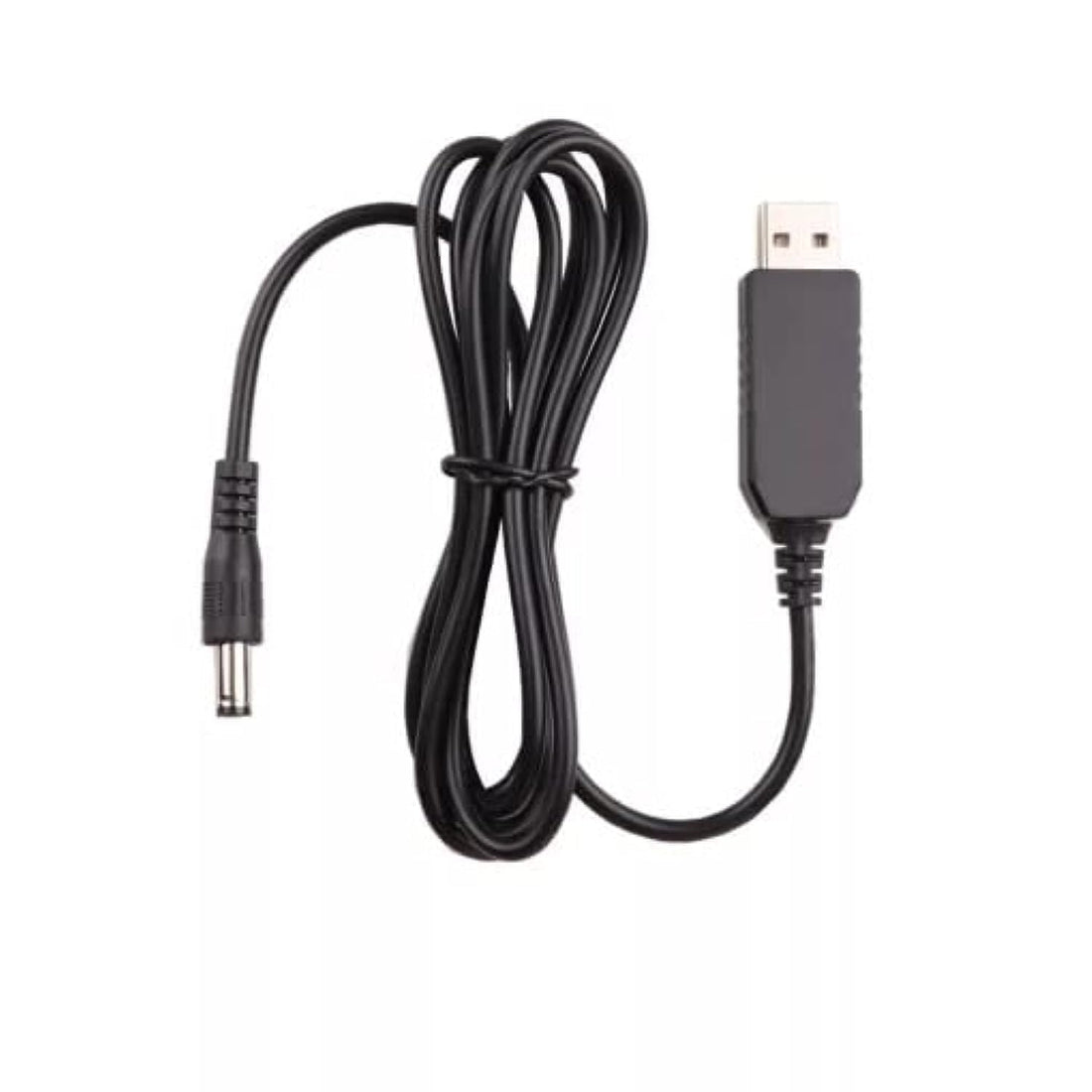 USB Power Cable to Adapter Jack 5.5 x 5.2mm 5V to 12V (Power Bank Router Power Cable)
