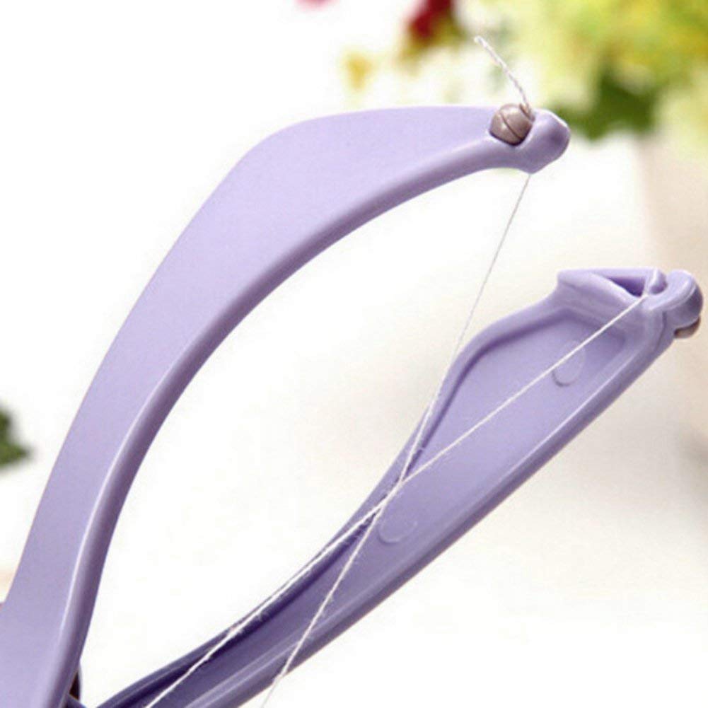 GTC® Sildne Eyebrow Body Hair Threading Epilator Women Convenient Facial Hair Remover Defeatherer Makeup Beauty Tool (278-43, Multicolour)