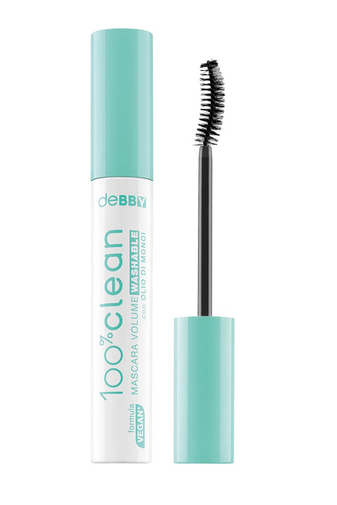 Debby 100% Clean Volume Washable Mascara 16 ml, Black