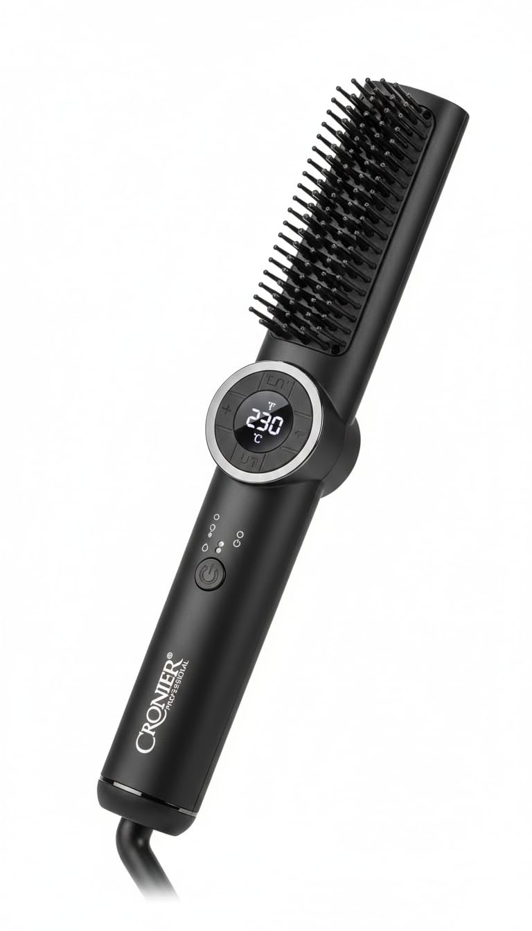 Hair Styler - Fast Straightening and Lasting Results While Maintaining Hair Shine