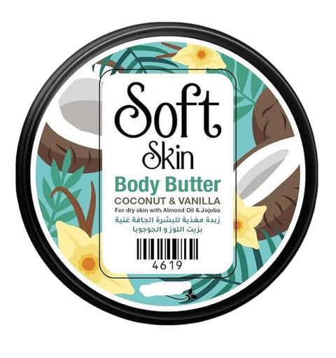 Soft Skin- Body Butter with coconut and Vanillia