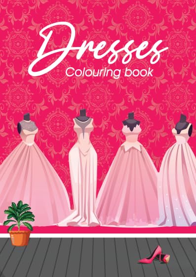 Bedaya Dresses Colouring Book - 20 Pages