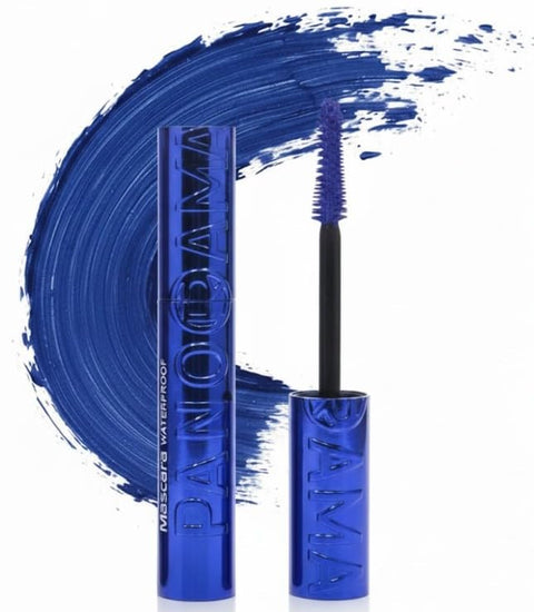 VOLUME Mascara DEEP BLUE Waterproof, Volume and Length Waterproof,Extra Long Thick 5D,Lengthening,False Lash Effect-BLUE -12ML