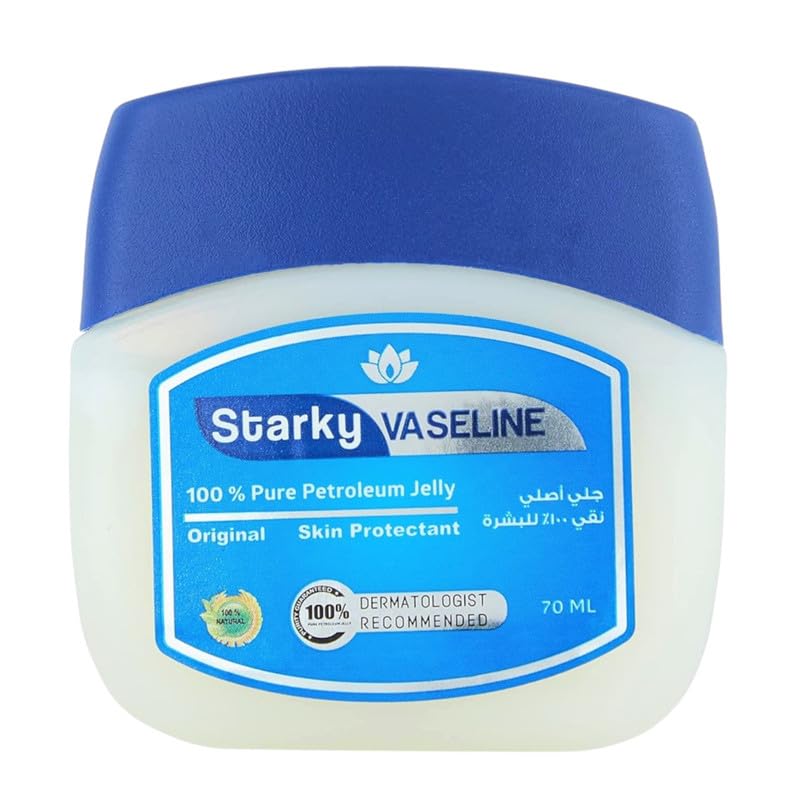 Starky Vaseline 100% Pure Petroleum Jelly-Original-Skin Protectant-70ml