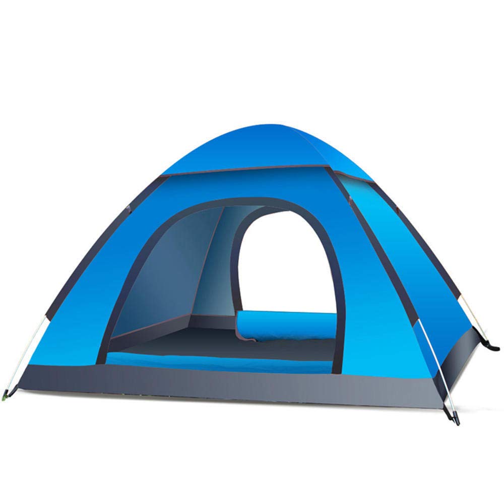 Generic Brands Double Outdoor Tent 3-4 People Full Automatic Speed Opening Camping Tent Beach Field Tent