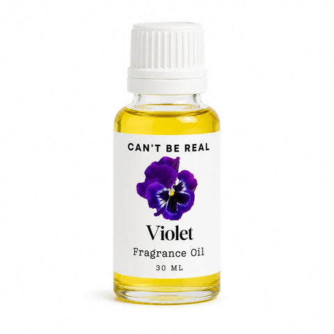 Fragrance Oil 30 ml, Long-Lasting Aroma for Diffusers, Candles, Soap Making, Burners & Home Scents – Premium Concentrated Fragrance Oil (Violet)