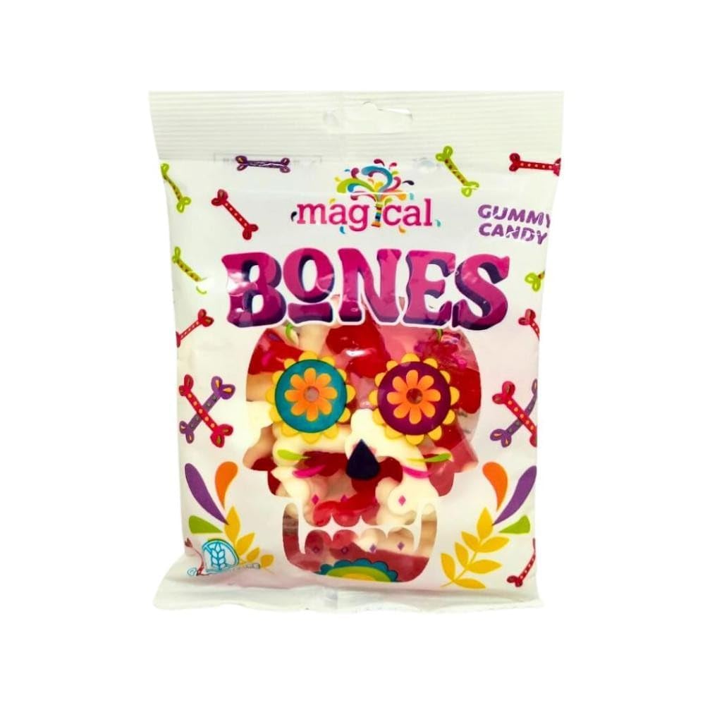 Magical Flavors Bones Gummy Candy, 80g