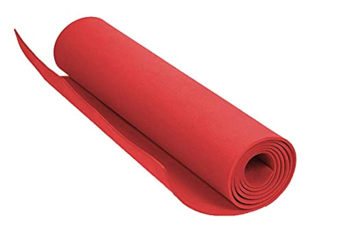 Yoga Mat (Red, 6mm)