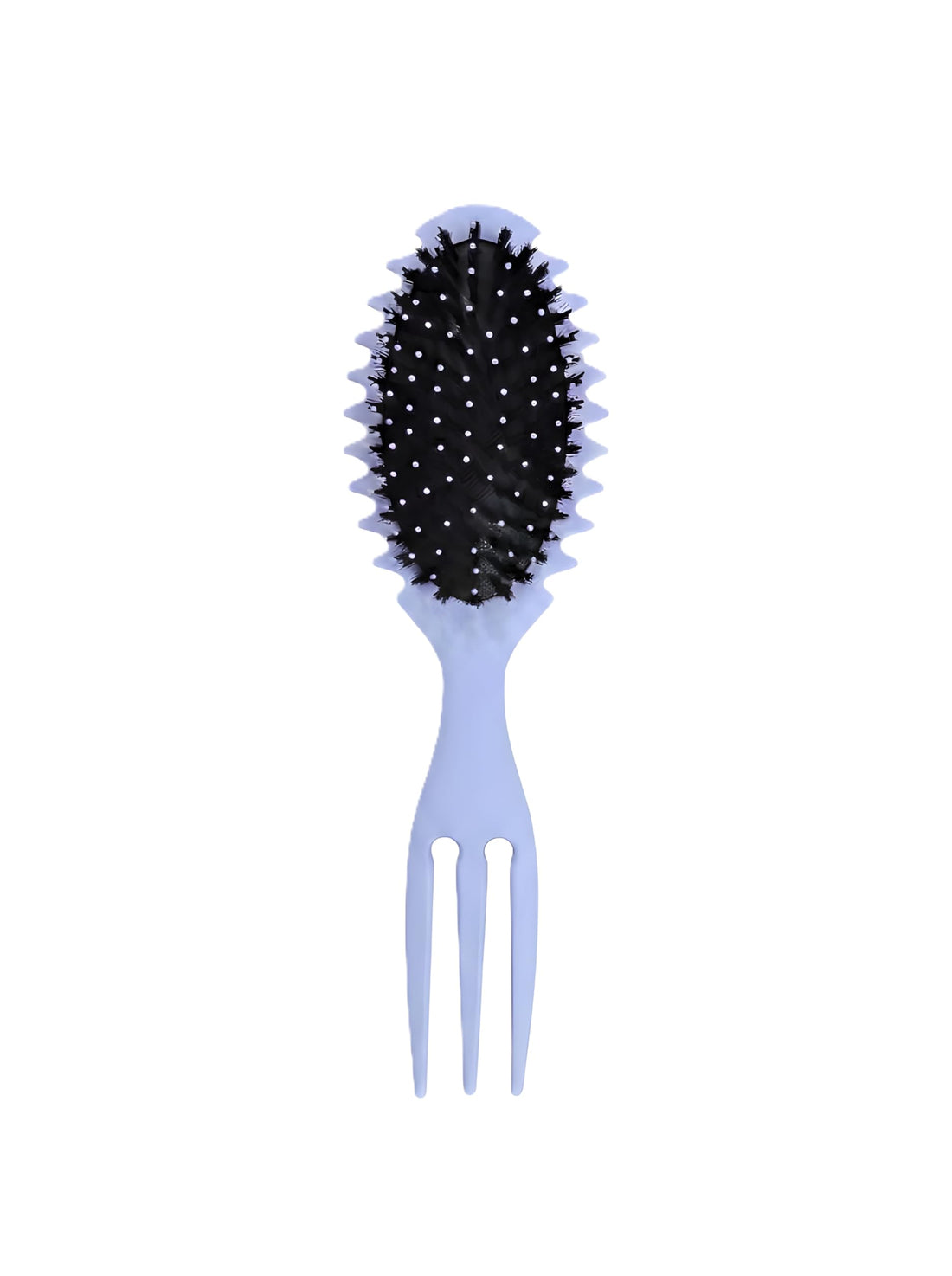 Nopatia Hair Brush Natural Bristles Detangling & Softening Hair Brush with Flexible Teeth to Massage Scalp, Prevents Frizz and Gives Superior Shine, Perfect for Daily (Lavender)