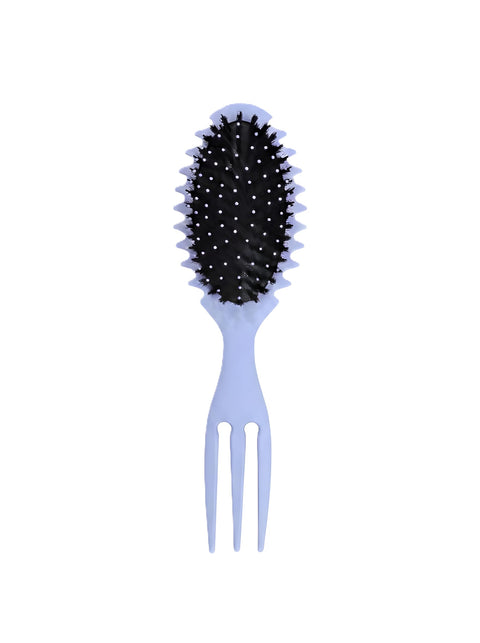 Nopatia Hair Brush Natural Bristles Detangling & Softening Hair Brush with Flexible Teeth to Massage Scalp, Prevents Frizz and Gives Superior Shine, Perfect for Daily (Lavender)
