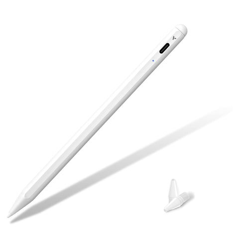Stylus for iPad with palm rejection & fast charge, Universal Stylus pen for touch screens, Active pencil for iPad compatible with Apple iPad Pro, iPad 1st-6th Gen, iPad Air