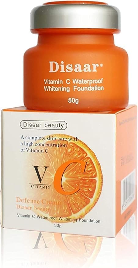 Beauty Vitamin C Waterproof Whitening Foundation 2 Piece
