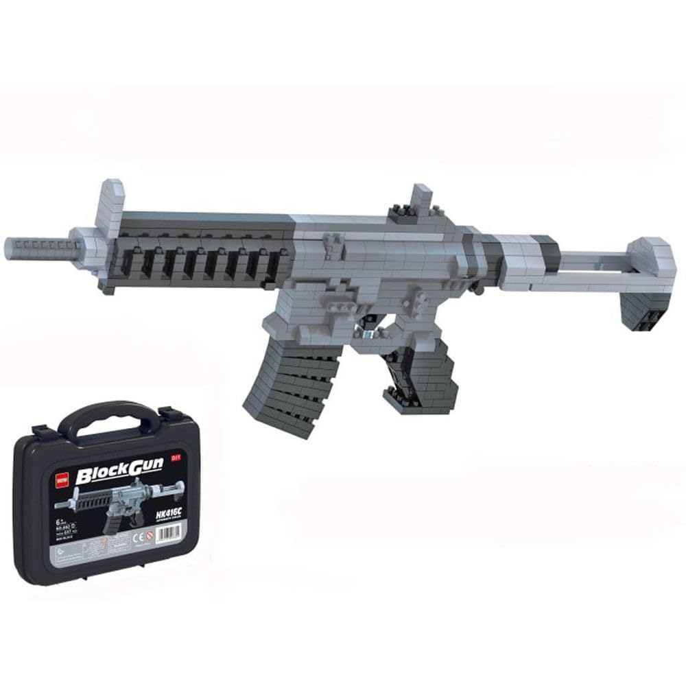 HK416C Mini Block Set Assault Rifle 637 Pieces - 682-4