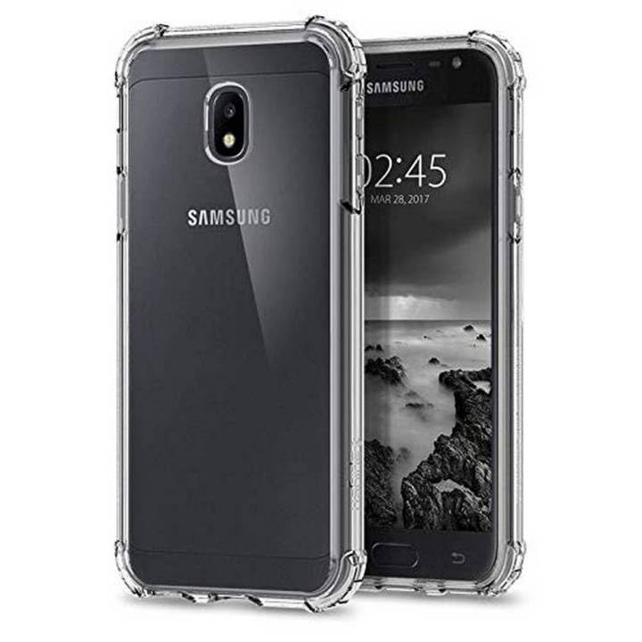 Flexible Shockproof Clear Case Compatible with Samsung Galaxy J5 Pro