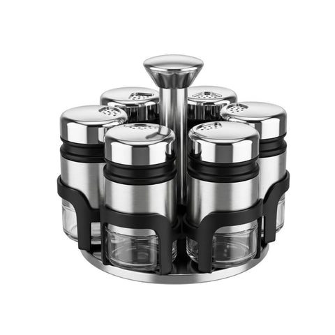 Rotating Spice Rack Set with 6 Jars - MC-A1-504