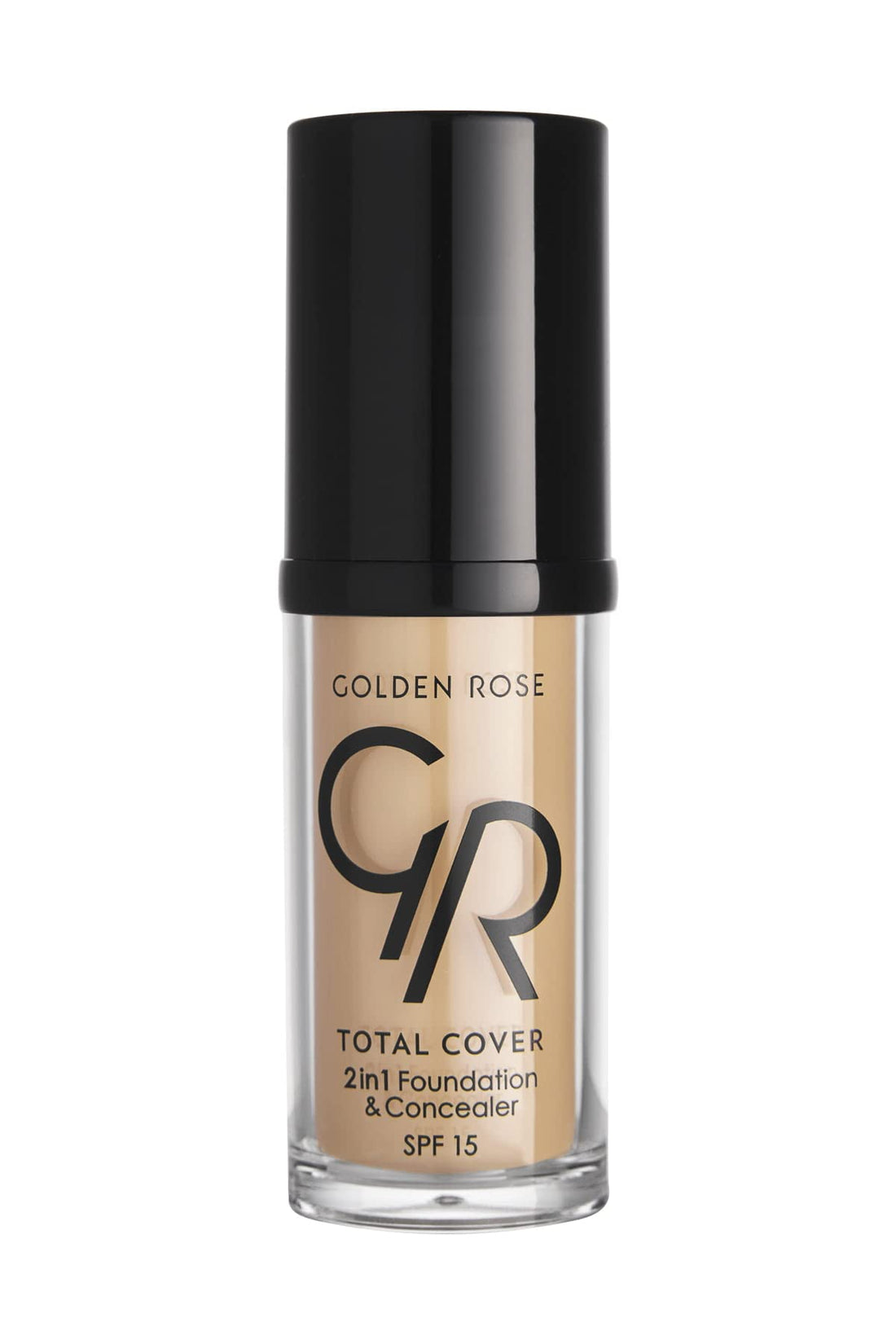 GOLDEN ROSE TOTAL COVER 2 IN 1 SPF15 FOUNDATION & CONCEALER 05 COOL SAND