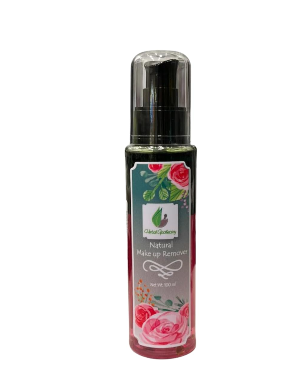 Herbal Apothecary Natural Rose Makeup Remover, 100 ml