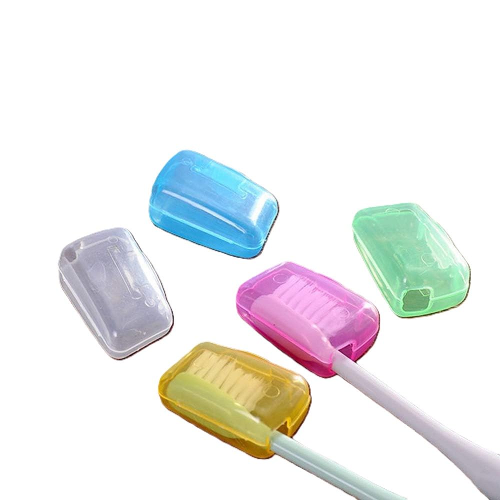 15 Piece Toothbrush Cover Set for Family – Portable Ventilated Toothbrush Caps, Durable Hygiene Covers for Oral Care, Ideal for Home, Travel, School and Gym Use