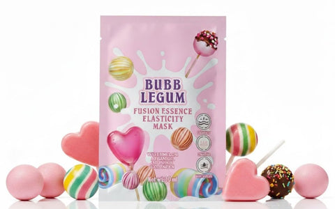 Sheet Face Masks Skincare for All Skin Types, Hydrating & Nourishing Suitable for Sensitive Skin, Bulk Facial Mask Set for Women, Face Mask Gifts Set for Face Spa.-MILK (BUBB LEGUM)