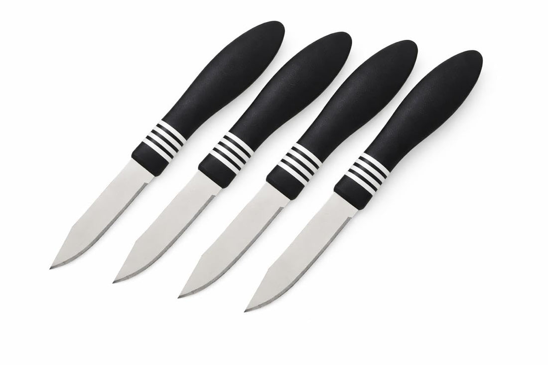 Serrated Steak Knives Set – Stainless Steel Table Knives (4P)