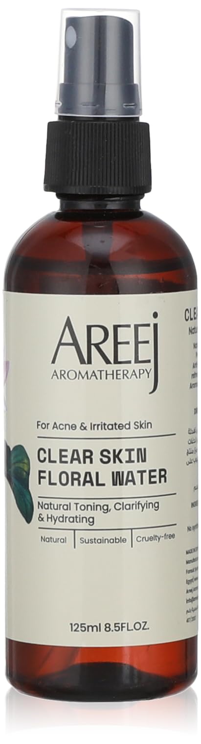 Areej Aromatherapy - Clear Skin Peppermint Floral Water