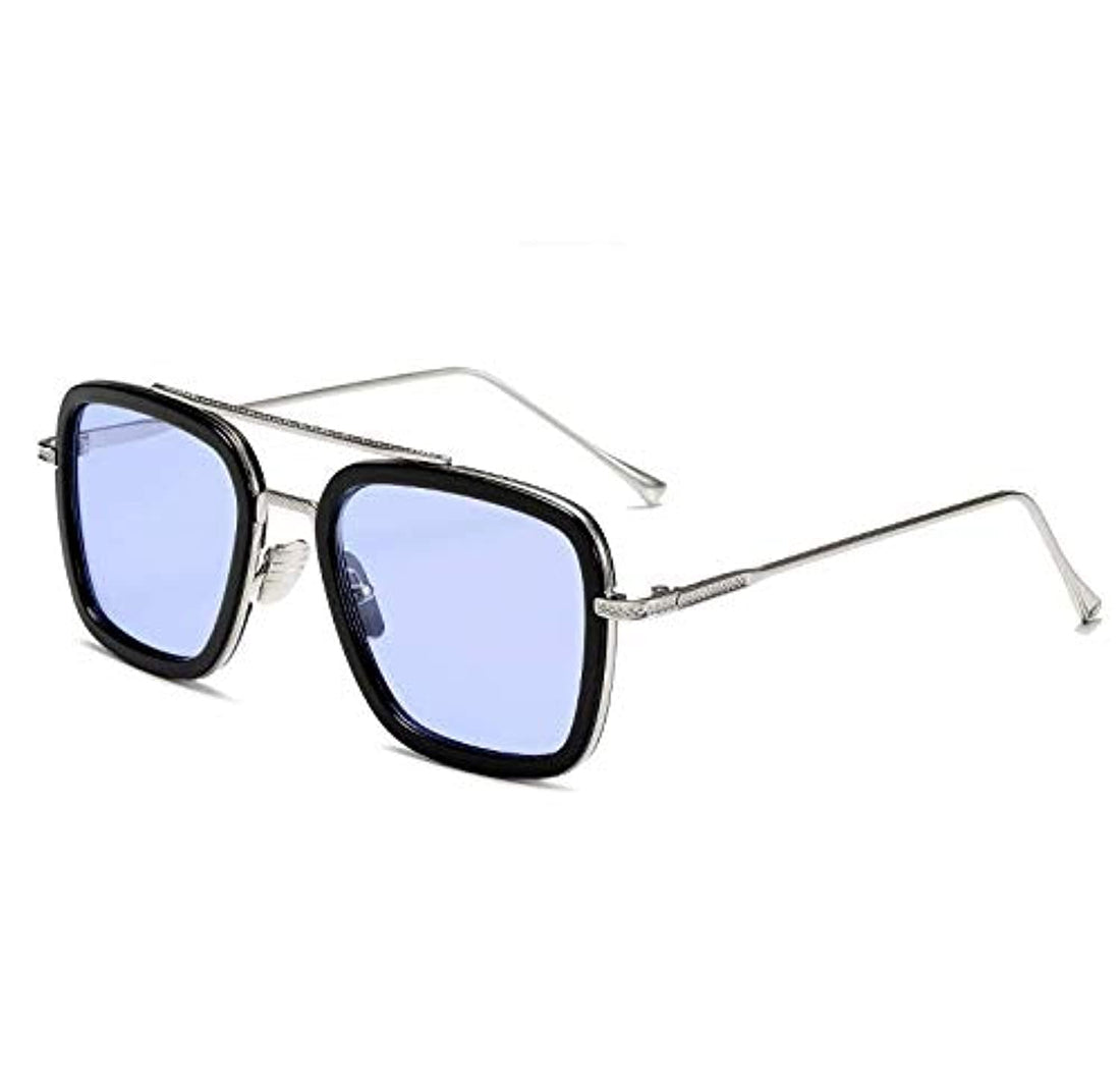 Retro Aviator Sunglasses for Men Women Sunglasses Classic Downey Iron Man Tony Stark - Lenses