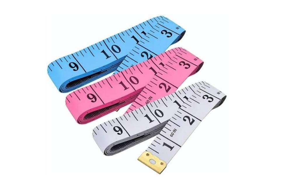 Portal Multi-Color 150 cm Sewing Tape Measure – Flexible Tailor’s Measuring Tape