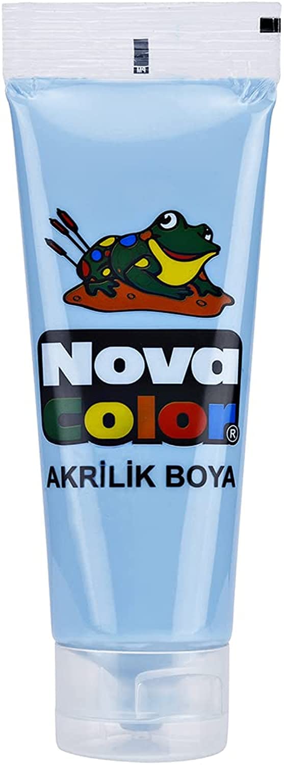 NOVA 83627 Color Nc265 Acrylic Paint 75 Gm. - Light Blue