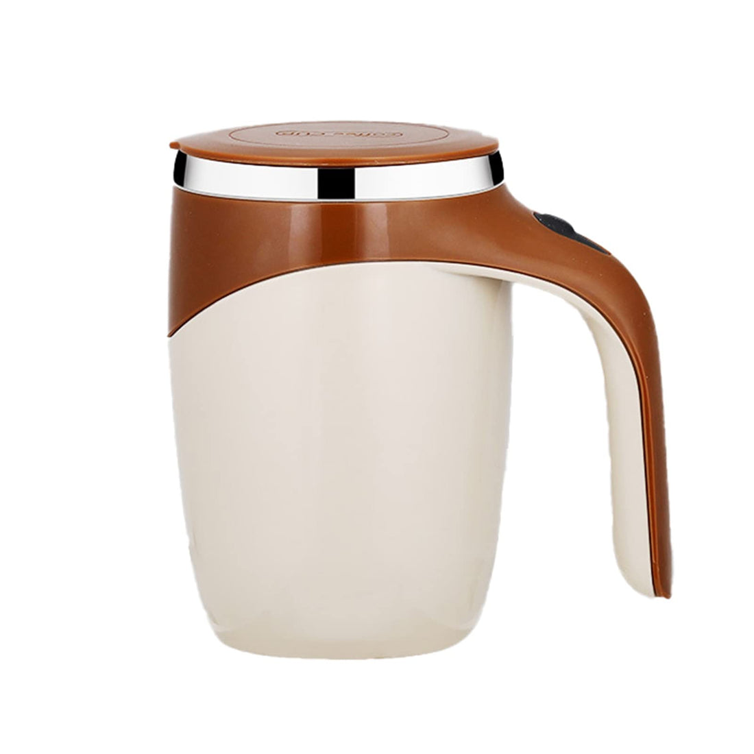 Self Stirring Coffee Mug Auto Magnetic Stirring Coffee Cup, 13oz/380ml Auto Self Mixing Stainless Steel Cup, Travel Office Mixer Cup for Tea, Coffee, Milk(Not Include Battery) Coffee