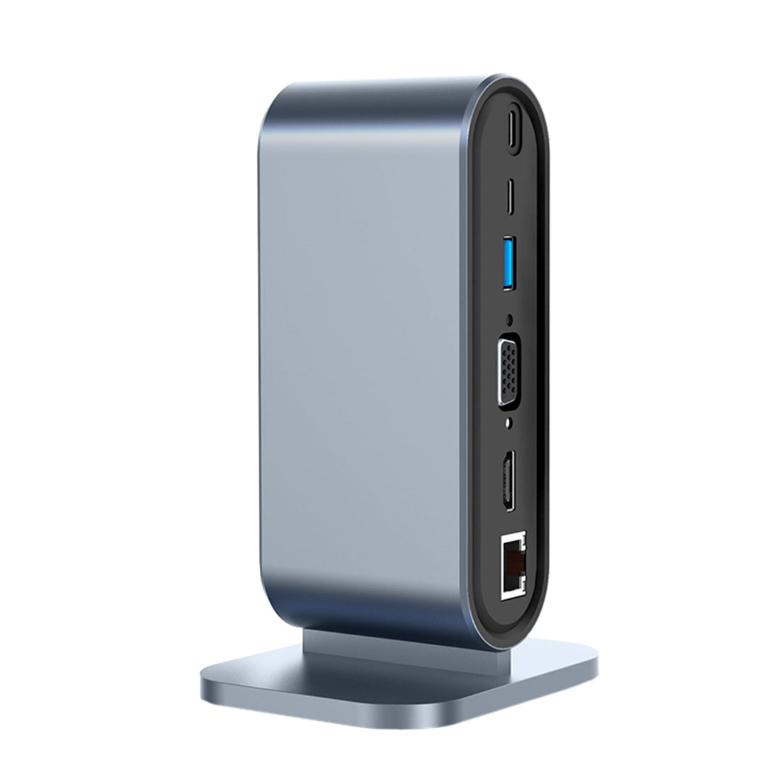 USB C Docking Station Quadruple Display, 16-in-1 4K USB C Dock Laptop USB C HUB with 2 4K HDMI, 2DP, Gigabit Ethernet, 100W PD, 3 USB3.0, 2 USB-C, SD/TF Card Reader, 3.5 mm Audio for Windows,