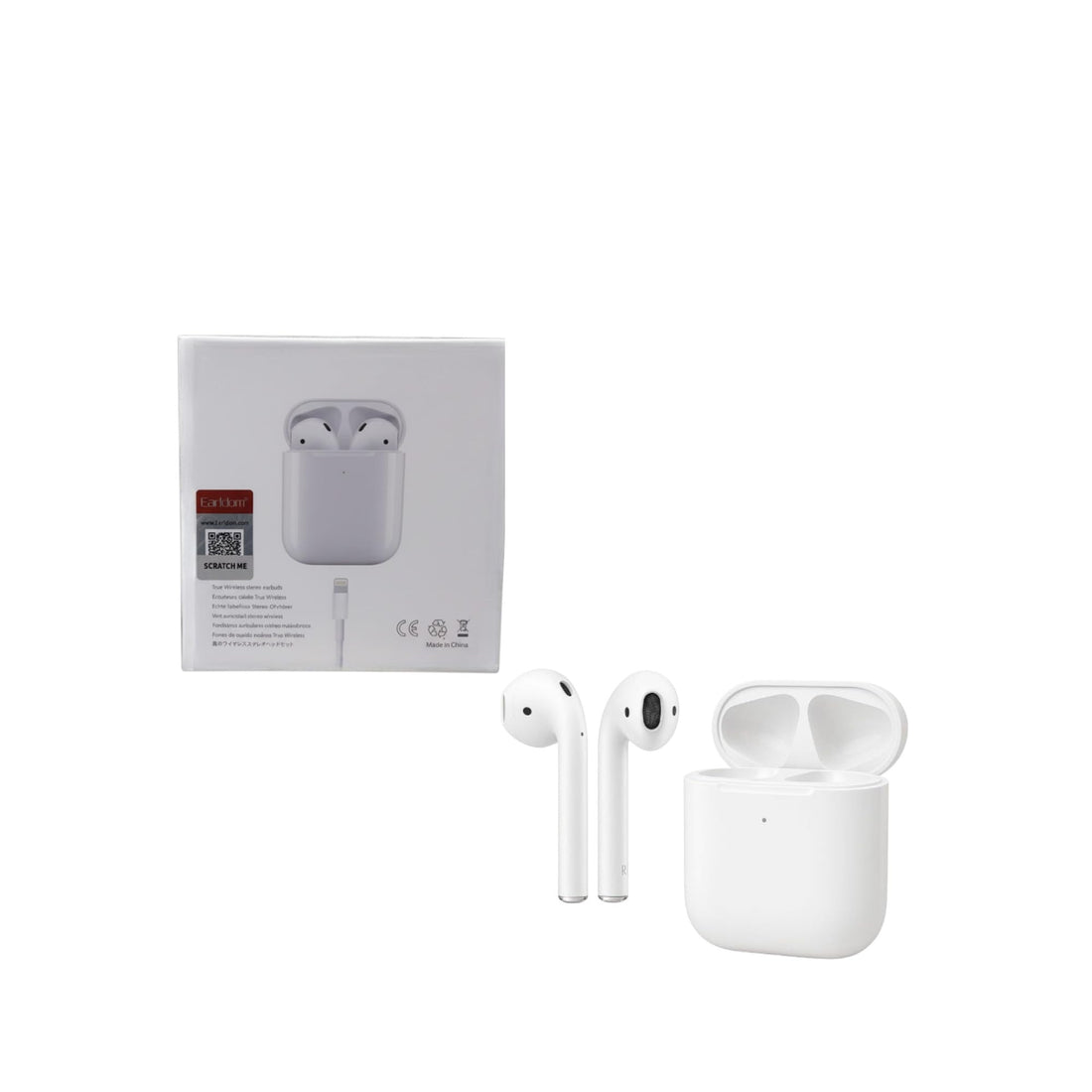 For Earldom True Wireless Stereo Earbuds with Charging Case, Model AP2, Bluetooth V5.3, 10m Range, 4 Hours Music Time