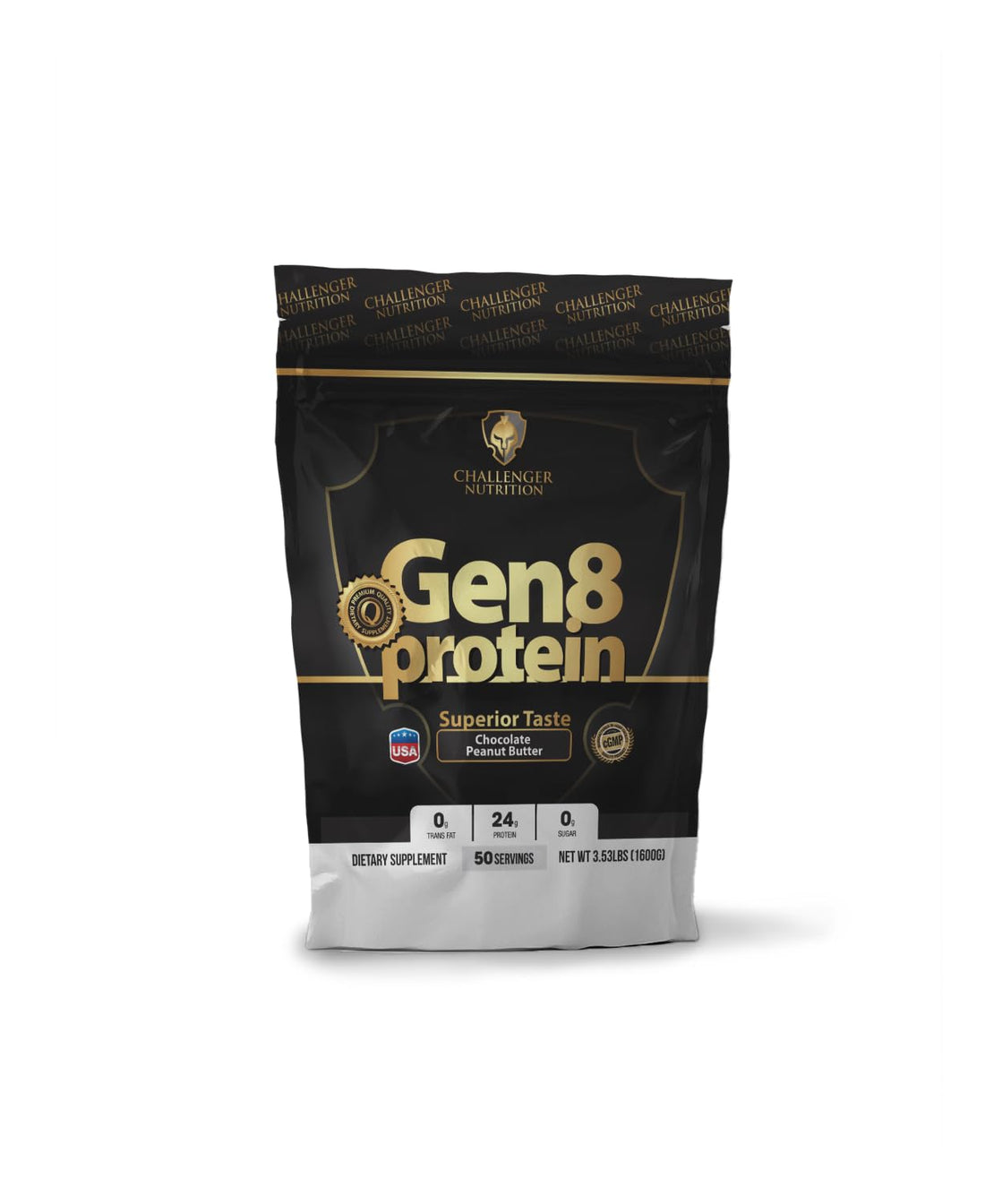 Challenger Nutrition Gen 8 Protein 50 Servings Chocolate Peanut Butter
