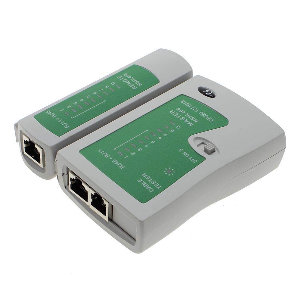 RJ45 RJ11 RJ12 Ethernet Cat5 Network LAN Test Cable Tester Kit Gear Tool Set
