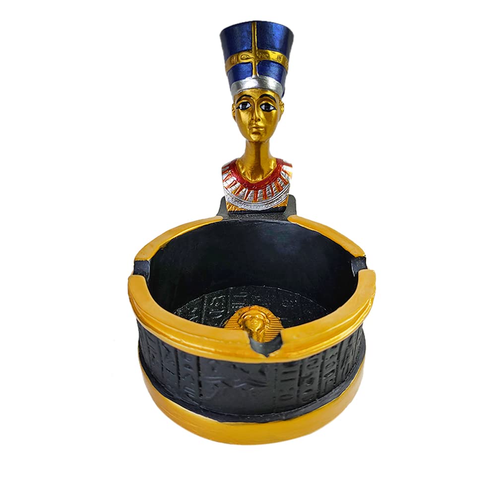 MissedCall Pharaoh's Queen Nefti Porcelain Candle Holder