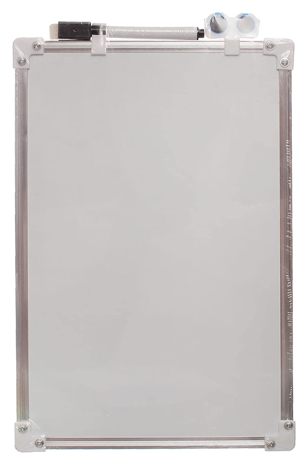 White board 30 * 20 cm with pen and eraser for school and office - white