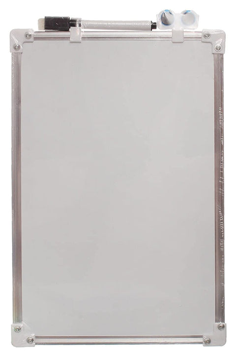 White board 30 * 20 cm with pen and eraser for school and office - white