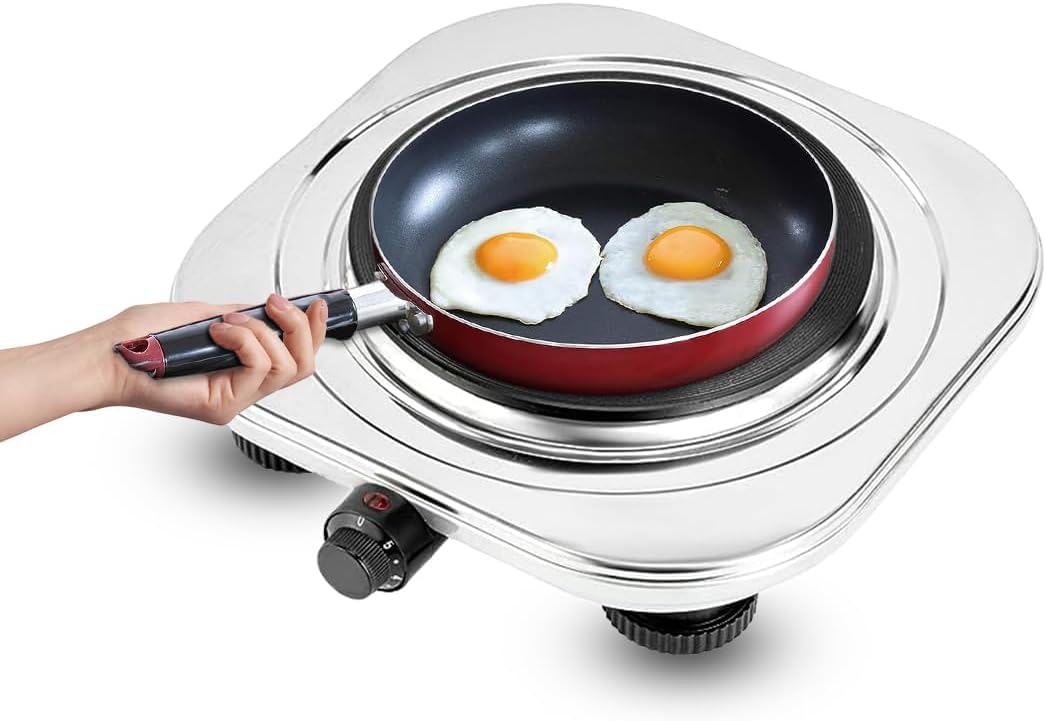 Home Gold Electric Stove with 5 Stage Temperature Control, Dry Start Production, Energy Saving, Eco Friendly, Easy to Operate, 1500W 2023-5