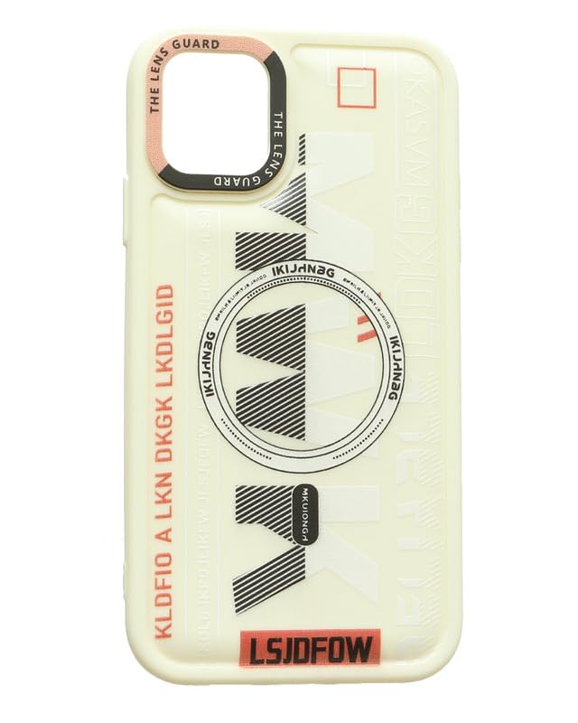Plastic Back Cover For Apple iPhone 11, Off White 37322373