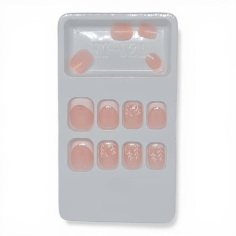 Catch Up Kids Press On Nails for Girls, Cute Reusable Stick On Nails Set, Safe Non Toxic False Nails with Adhesive Tabs, Colorful Designs for Children Party Play and Dress Up