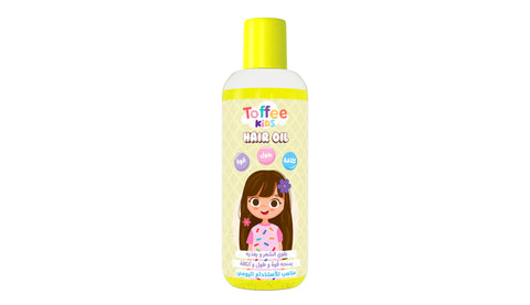Toffee Kids Hair Oil | With Natural Oils - Almond & Olive & jojoba | For Long, Strong & Soft Hair - 120 ml