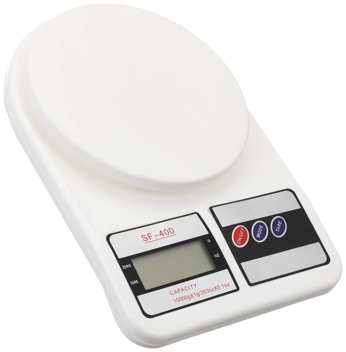 Portal Electronic Kitchen Digital Weighing Scale 10 Kg,White