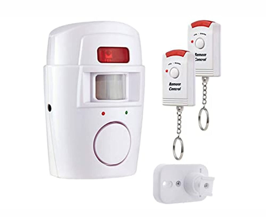 Wireless Home Security Pir MP Alert Infrared Sensor with 2 Remote Controller