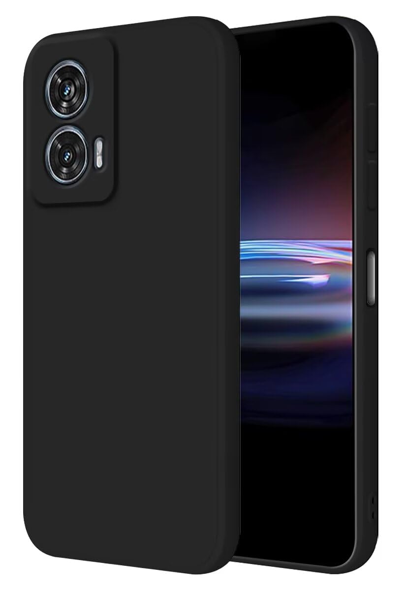 HONLEN Case Compatible with Motorola Moto Edge 50 Fusion (6.7 Inches) Soft Liquid TPU Silicone Protective Case, Shockproof in Scratch-Resistant Protective Cover