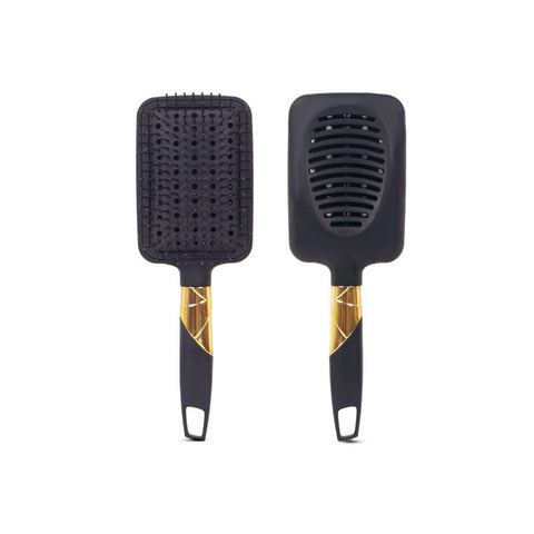 Detangler Hairbrush For Women, Men and Kids - Perfect for All Hair Types, Gentle on Your Scalp and Ideal for Daily Use (black)