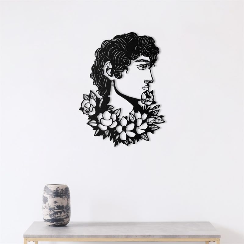Florence Wooden Wall Art - Black