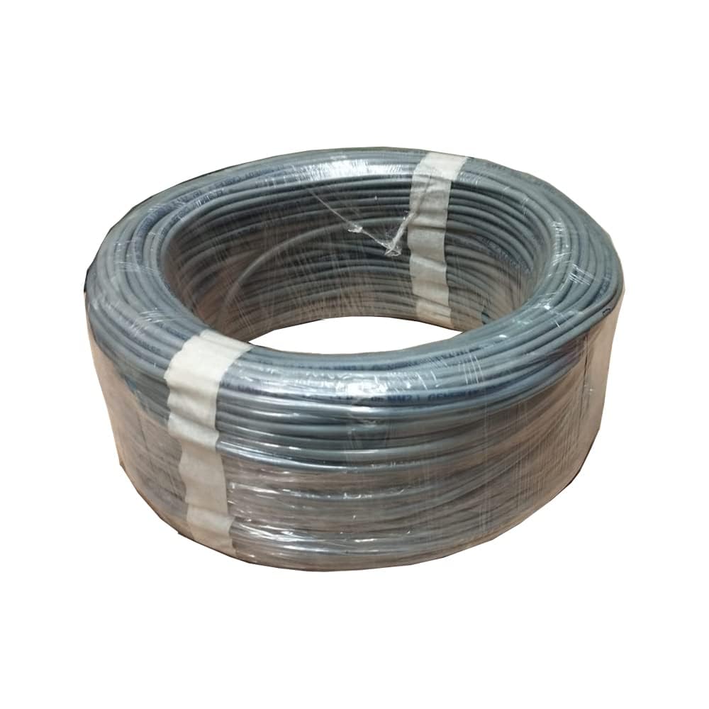 Ohm Telephone Wire 1 Pair (2 Ends) for Cables – 100% Pure Copper 0.50mm for Fast Signal Transfer Meter (100)