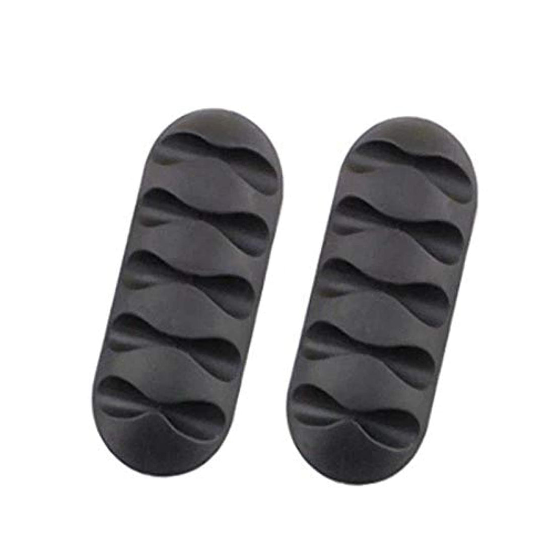 Fixing Clips Protector Clip Earphone cable Winder Organizer Charger cable Holder Fixing Clips (black colour)